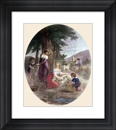 Framed July Print