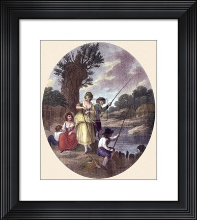 Framed April Print