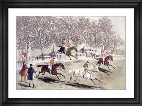 Framed Brook Forded Print