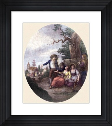 Framed May Print