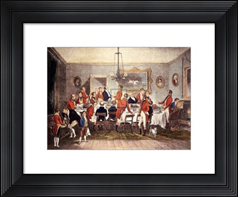 Framed Bachelor&#39;s Hall Plate VI Print