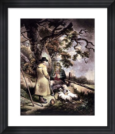 Framed Sheerd&#39;s Meal    [Lge] Print