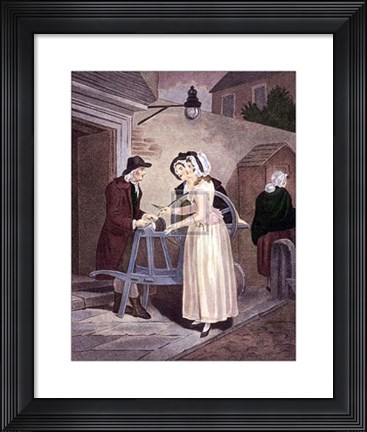 Framed Knives, Scissors and Razors to Grind Print
