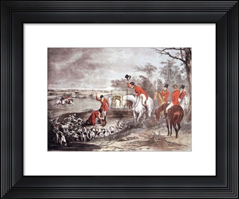 Framed Bachelor&#39;s Hall Plate V Print