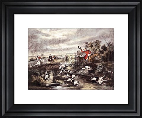 Framed Bachelor&#39;s Hall Plate III Print