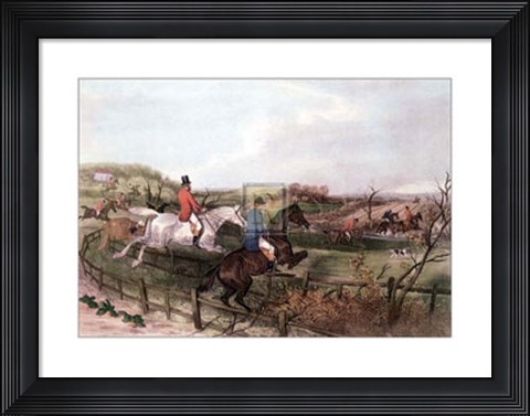 Framed Full Cry Print