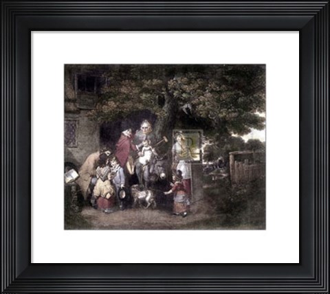 Framed Sunday Morning: Going to Church [S] Print