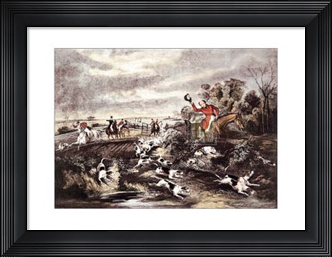 Framed Bachelor&#39;s Hall Plate III Print