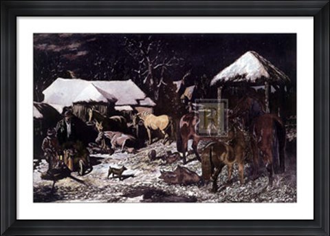 Framed Night Print