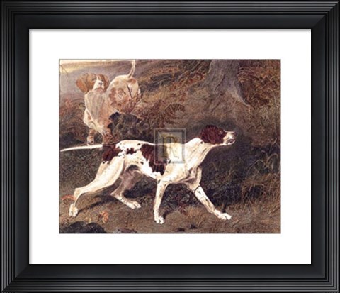 Framed Pointer Print