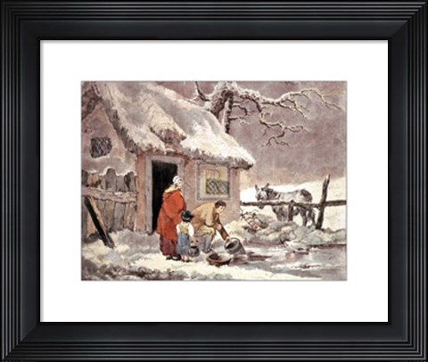 Framed Breaking the Ice Print