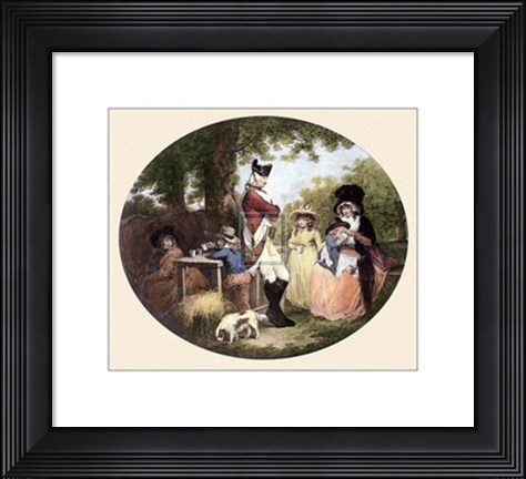 Framed St.James&#39;s Park Print