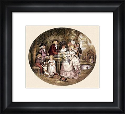 Framed Tea Garden Print