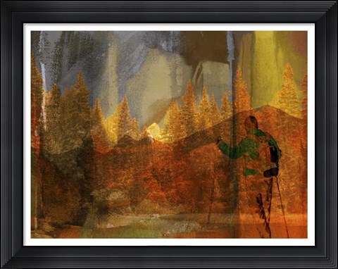 Framed Denver Hiker Print