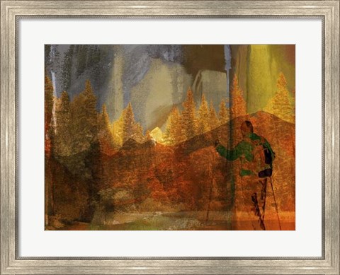 Framed Denver Hiker Print