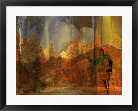 Framed Denver Hiker Print