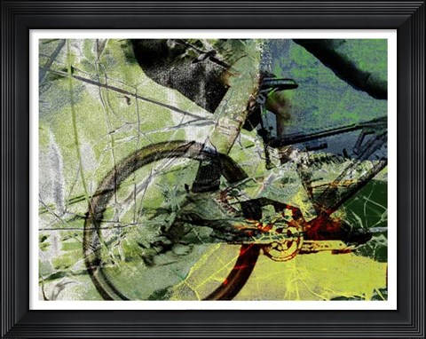 Framed Mountain Bike Print
