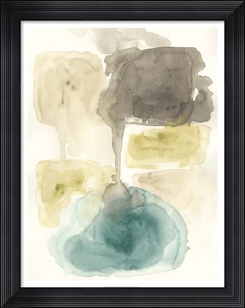 Framed Liquid Stone II Print