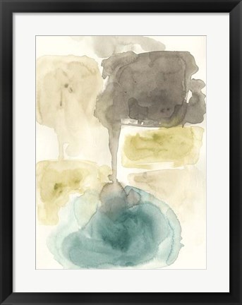 Framed Liquid Stone II Print