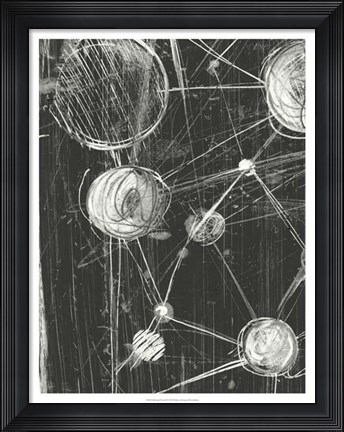 Framed Molecular Fusion II Print