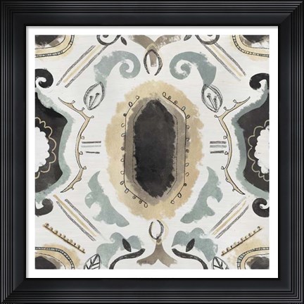 Framed Offset Textile IV Print