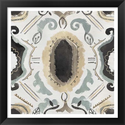 Framed Offset Textile IV Print