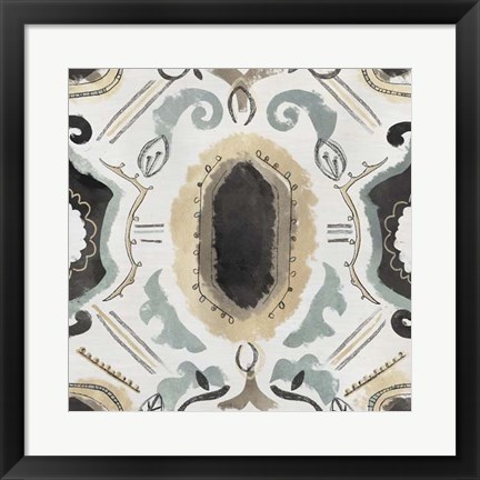 Framed Offset Textile IV Print