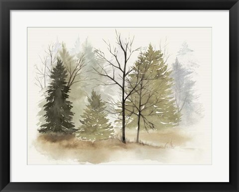 Framed In the Mist I Print