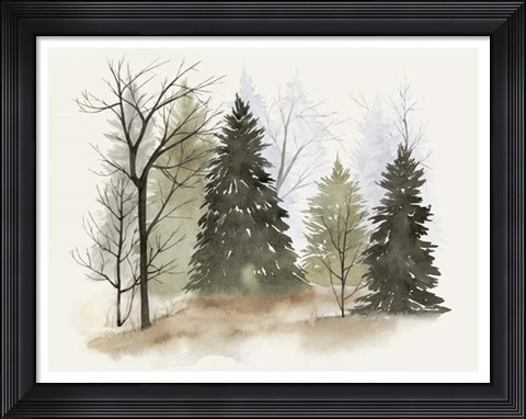 Framed In the Mist II Print