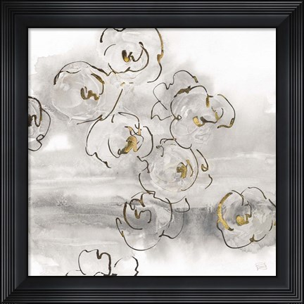 Framed Gold Dust I v.2 Print