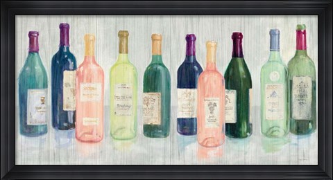 Framed Keeping Good Company on Wood Print