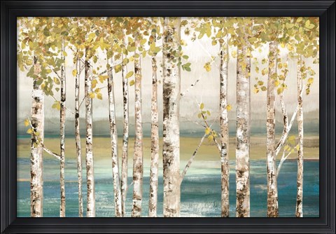 Framed Down by the River Print