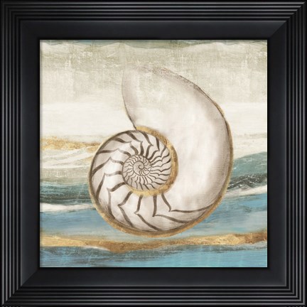 Framed Pacific Touch I Print