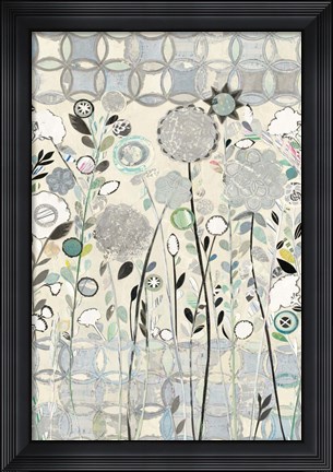 Framed Interlocking Shadows Print