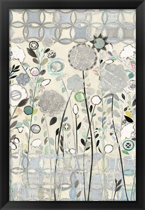 Framed Interlocking Shadows Print