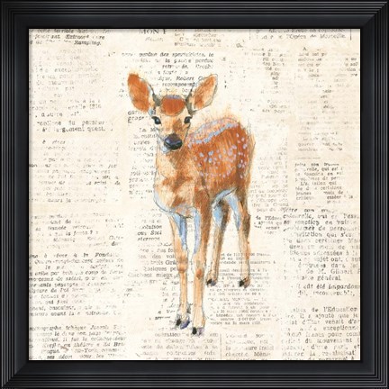 Framed Into the Woods III Print