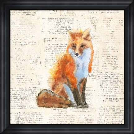 Framed Into the Woods IV Print