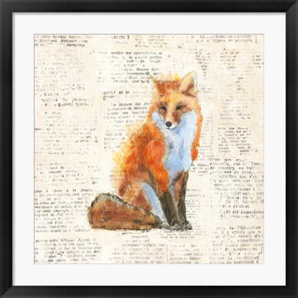 Framed Into the Woods IV Print
