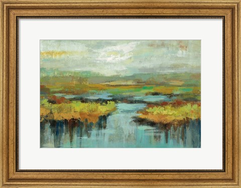 Framed Spring Landscape Print