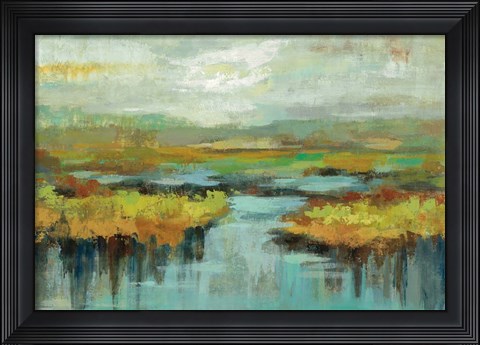 Framed Spring Landscape Print