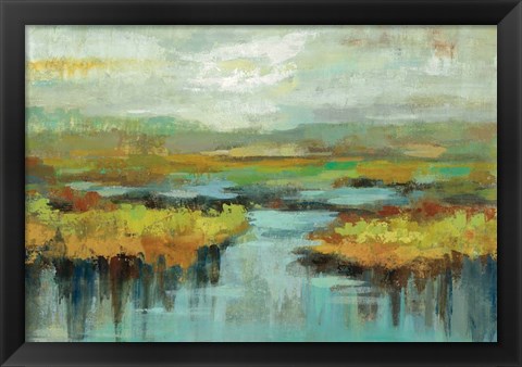 Framed Spring Landscape Print