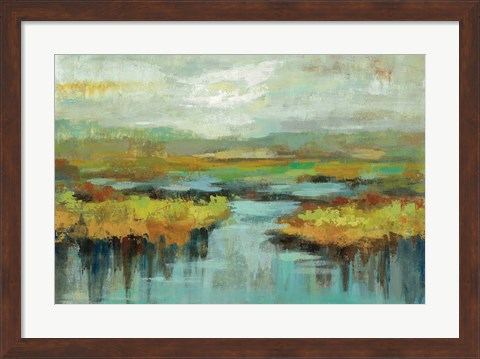 Framed Spring Landscape Print