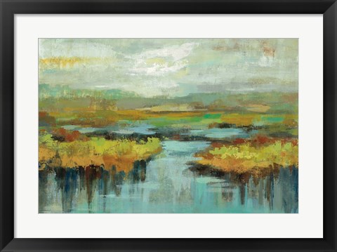 Framed Spring Landscape Print