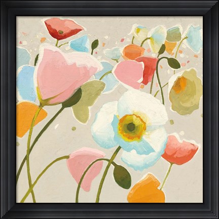 Framed Backlit Confetti v2 Print