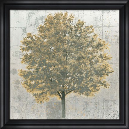 Framed Neutrality Gold Print
