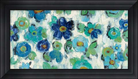 Framed Blue Eyes I Print