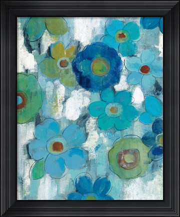 Framed Blue Eyes II Print
