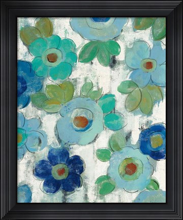 Framed Blue Eyes III Print