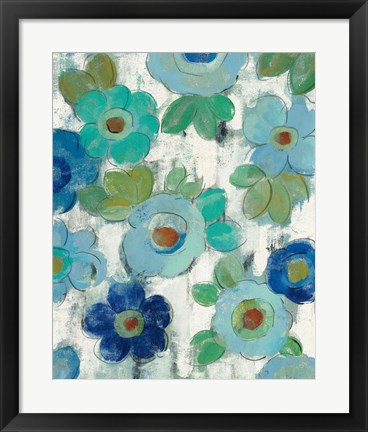 Framed Blue Eyes III Print