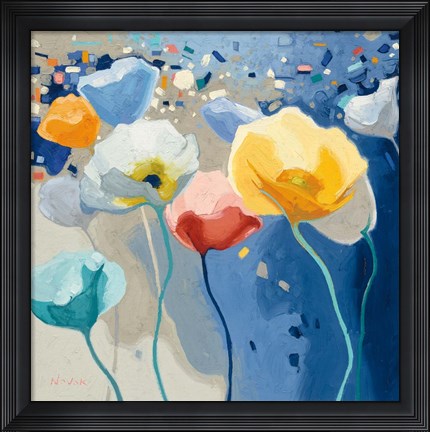 Framed Bleusy Print